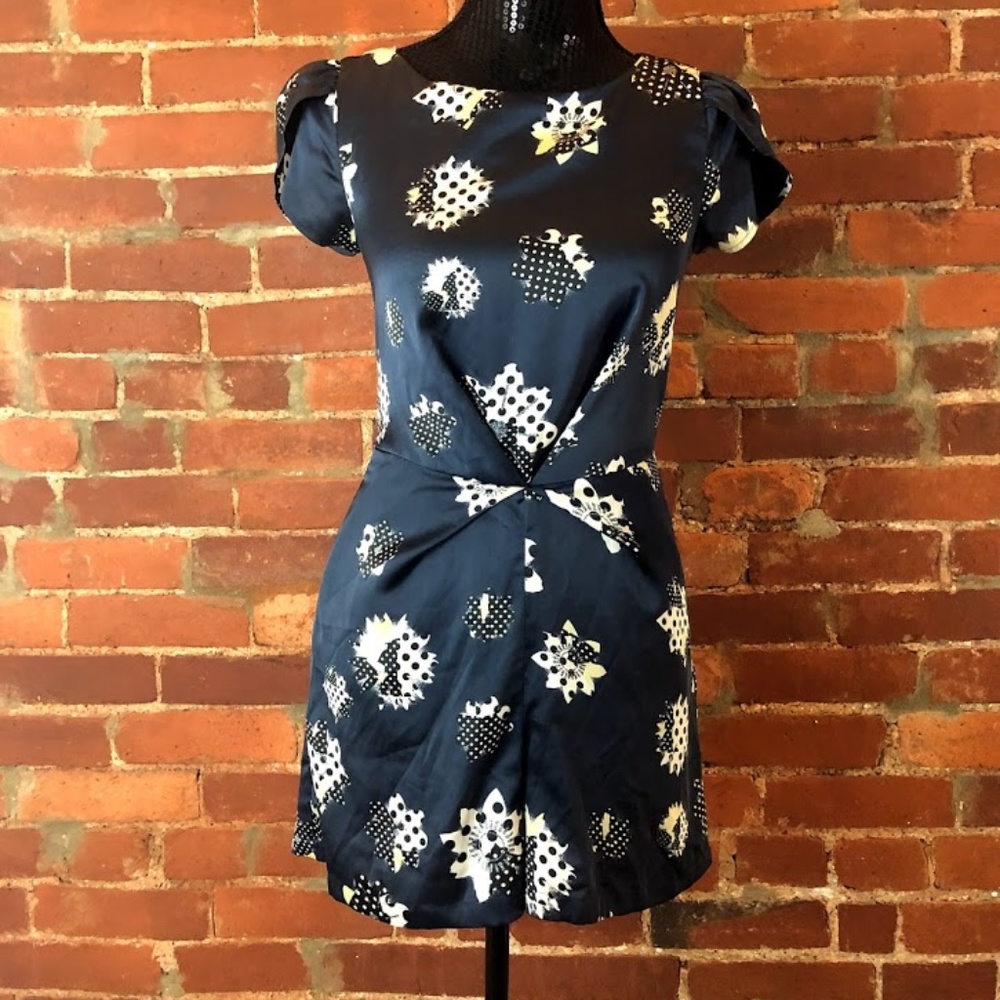 TopShop Dark Blue Romper
